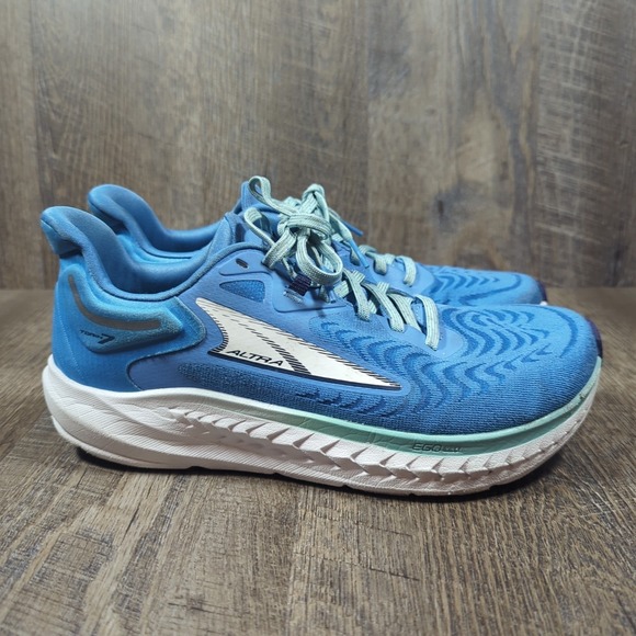 ALTRA Torin 7 Blue White Athletic Sneakers Active Running Shoes WOMEN'S Size 8.5 - Picture 2 of 13